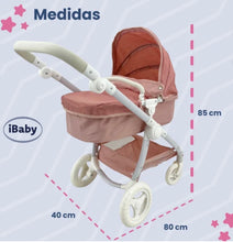 Cargar imagen en el visor de la galería, CARREOLA 2 en 1 (bebé acostado o sentado)